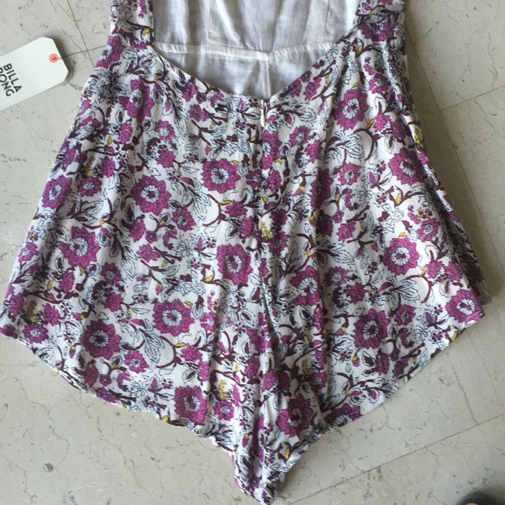 SOLD!!! Billabong romper open back size S - Picture 3 of 6